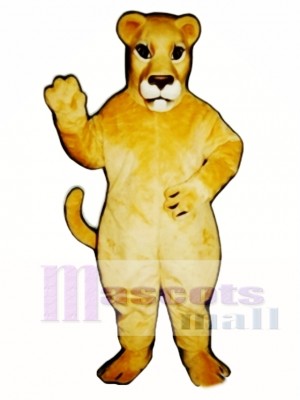 Realistic Lioness Lion Mascot Costume