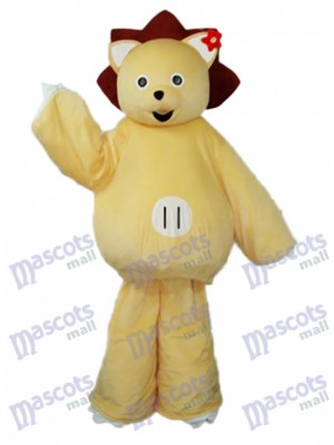 Golden Lion Mascot Adult Costume Animal