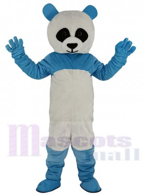 Blue Panda Mascot Costumes Animal 