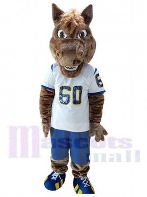 Brown Horse Race Mascot Costume For Adults Mascot Heads