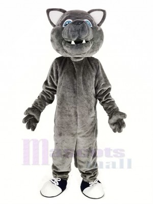 Gray Wolf Mascot Costume Animal