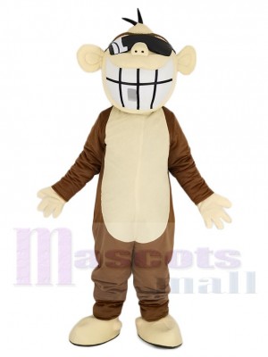 Brown Funny Monkey Mascot Costume Animal