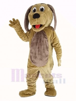 Dog with Brown Belly Mascot Costume