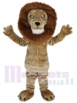 Power Muscles Lion Mascot Costume Animal