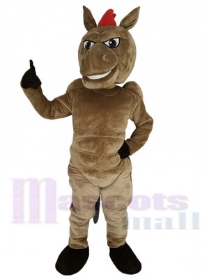 Brown Power Horse Mascot Costumes Animal