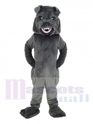 Black SharPei Dog Mascot Costume Animal