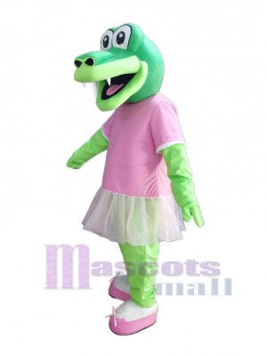 Female Alligator Mascot Costume Animal