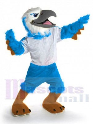 Grey Beak Eagle Mascot Costume Animal