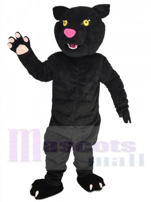 Power Muscles Black Panther Mascot Costume Animal