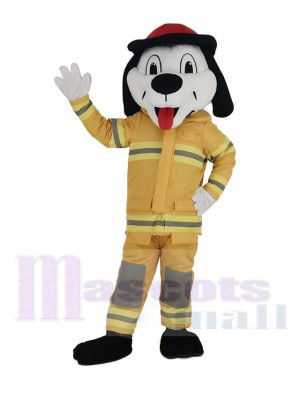 Fire Department Dog Mascot Costume Animal