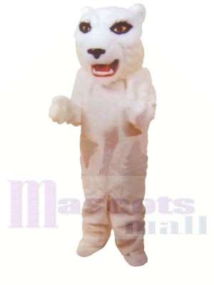 White Lightweight Tiger Mascot Costumes 