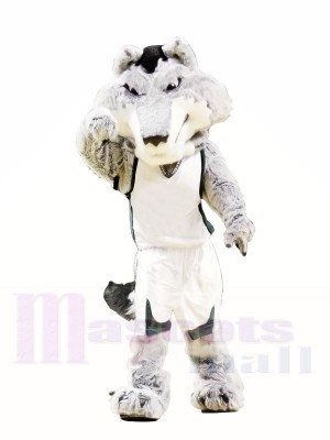 College Fierce Wolf Mascot Costumes 