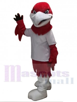 Fierce Red Eagle Mascot Costume For Adults Mascot Heads