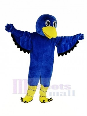 Blue Falcon Mascot Costume Animal