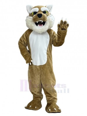 Bobcat mascot costume