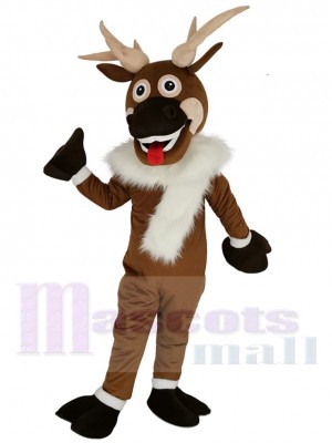 Reindeer mascot costume