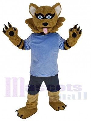 Raccoon mascot costume