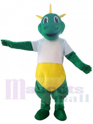 Green Dragon Mascot Costume For Adults Mascot Heads