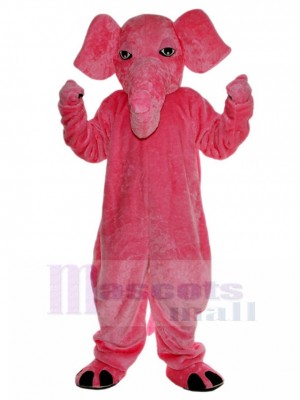 Pink Elephant Mascot Costumes Adult