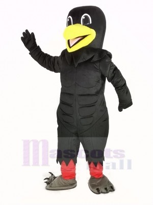 Power Black Raven Mascot Costume