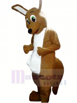 Dark Tan Kangaroo Mascot Costume Adult Costume 