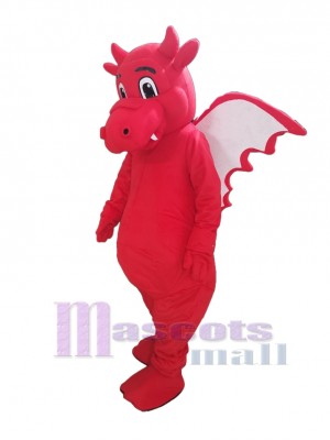Red Dragon Mascot Costume Animal