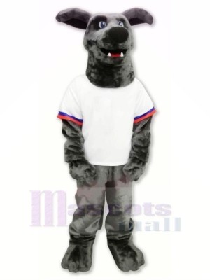 Whippet Dog in T-shirt Mascot Costumes Cartoon