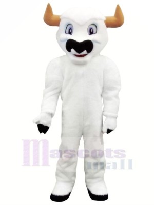 White Buffalo Mascot Costumes Cartoon	