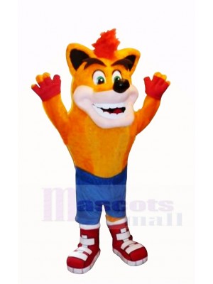 Crash Bandicoot Wolf Mascot Costumes Cartoon	