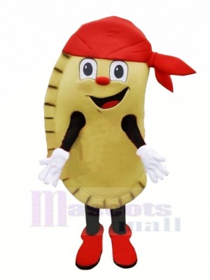 Yummy Empanada Mascot Costume Cartoon