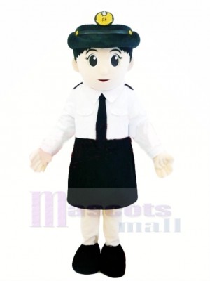 Air Hostess Mascot Costume People