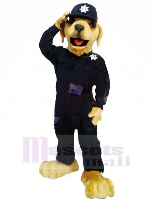 Best Quality Police Dog Mascot Costume Cartoon	