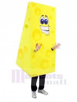 Yummy Cheese Mascot Costume Cartoon	