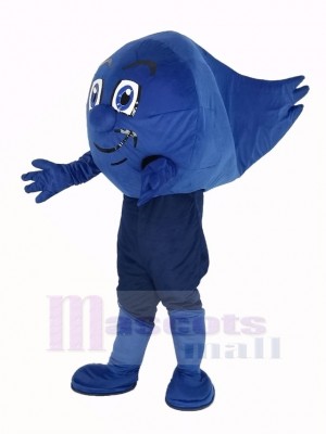 Blue Comet Mascot Costume