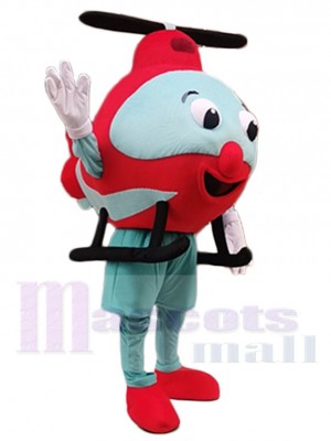 Helicopter mascot costume