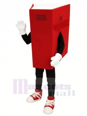 Red Book Mascot Costume Cartoon	