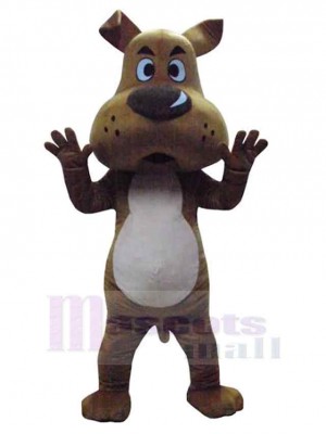 Cheap Brown Hound Dog Mascot Costume Animal