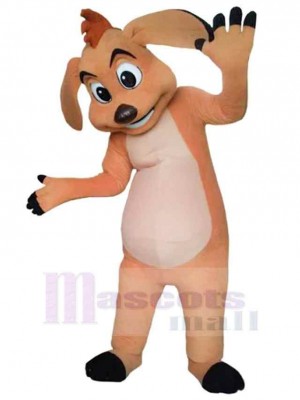 Lovely Light Brown Dog Mascot Costume Animal
