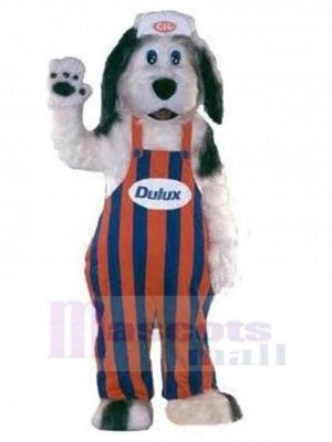 Dulux Waving Dog Mascot Costume Animal