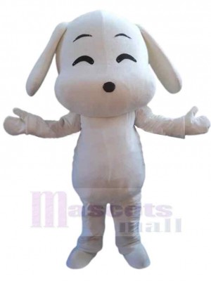 Dulux White Dog Mascot Costume Animal