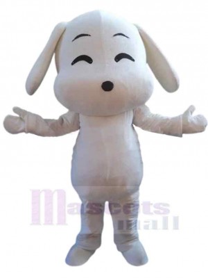 Dulux White Dog Mascot Costume Animal