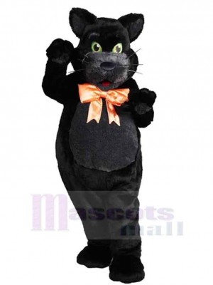 Noble Black Cat Mascot Costume Animal