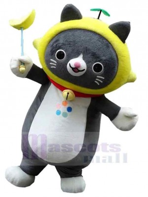 Little Cute Gray Cat Mascot Costume Animal