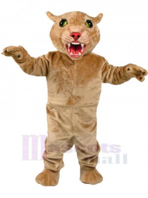 Fierce Baseball Bobcat Mascot Costume Animal