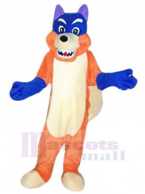 Wolf mascot costume