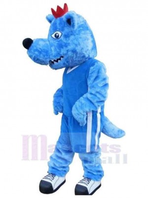 Wolf mascot costume