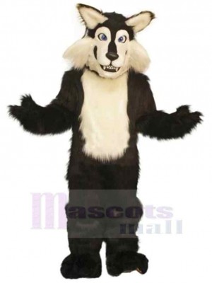 Wolf mascot costume