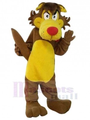 Wolf mascot costume