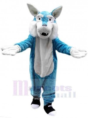 Wolf mascot costume