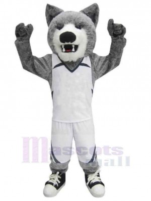 Wolf mascot costume